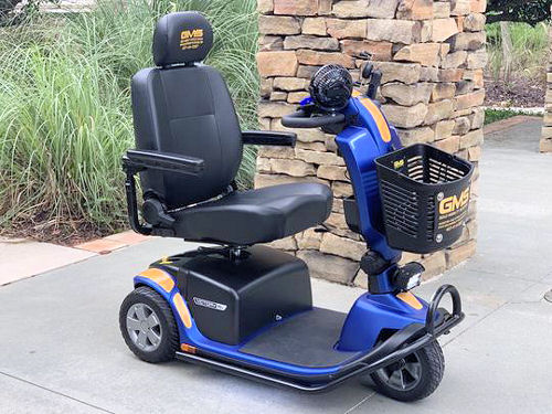 Image of 3 Wheel Pride Mobility Victory 10 Scooter