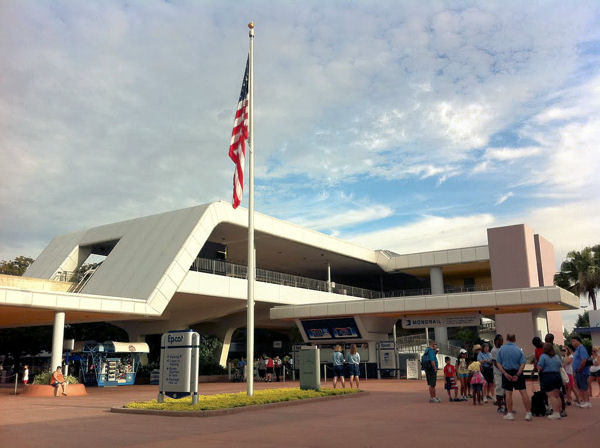 Epcot Monorail Station