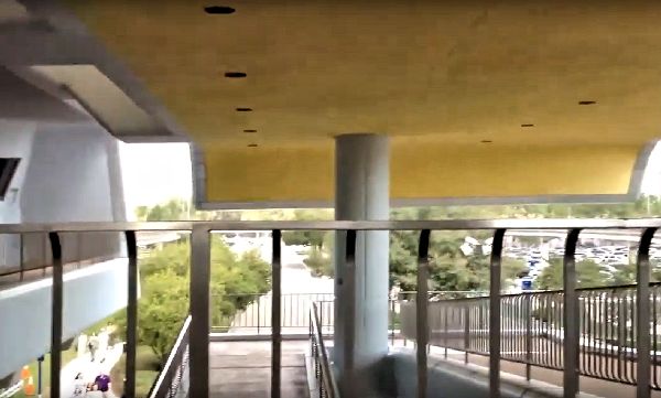 Epcot Monorail Station Ramps