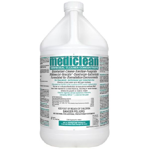 MediClean Sanitizer that Gold Mobility Scooter uses to sanitize it's rental equipment.