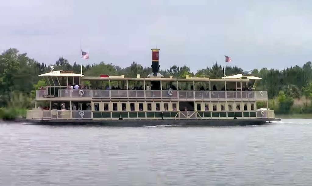 Ferryboat on the Walt Disney World Seven Seas Lagoon