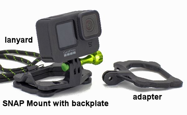 SNAP Mount Magnetic System With Backplate And Adapter