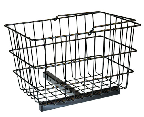 Reasons for renting from Gold Mobility. This picture is of a Pride Mobility Rear Storage Basket