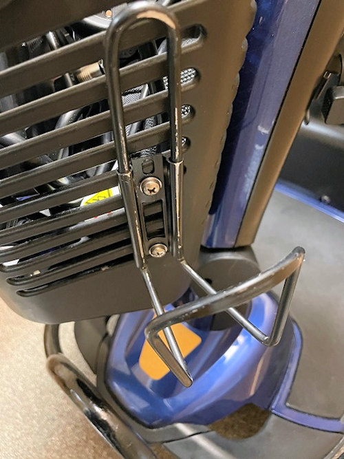 Adjustable Cup Holder On Victory 10 Mobility Scooter