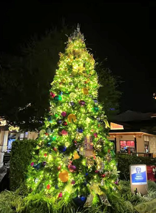 East Disney Springs Christmas Tree 2021