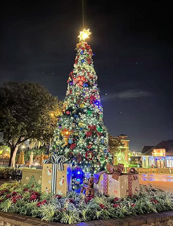 East Disney Springs Christmas Tree 2021