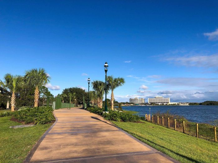 Disney Walkway from the Grand Floridian to the Magic Kingdom