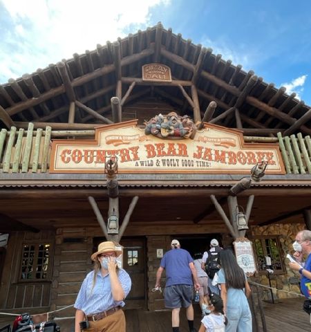 Country Bear Jamboree Large Outside Sign