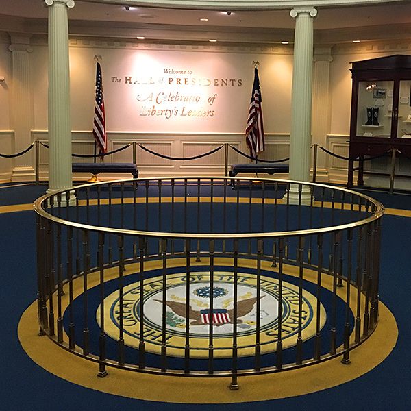 Image of The Great Seal Of The United States at the Hall of Presidents.