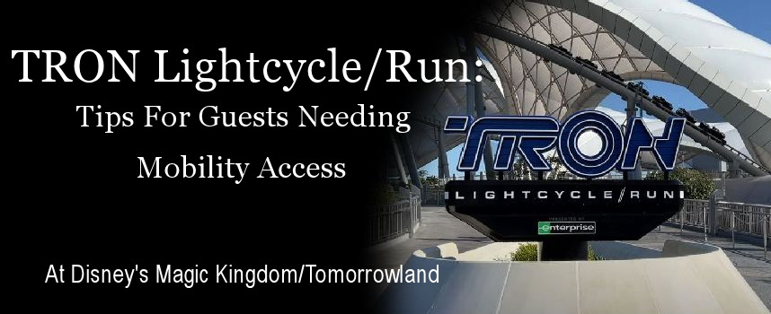 This is the featured image for the TRON Lightcycle/Run Blog Post